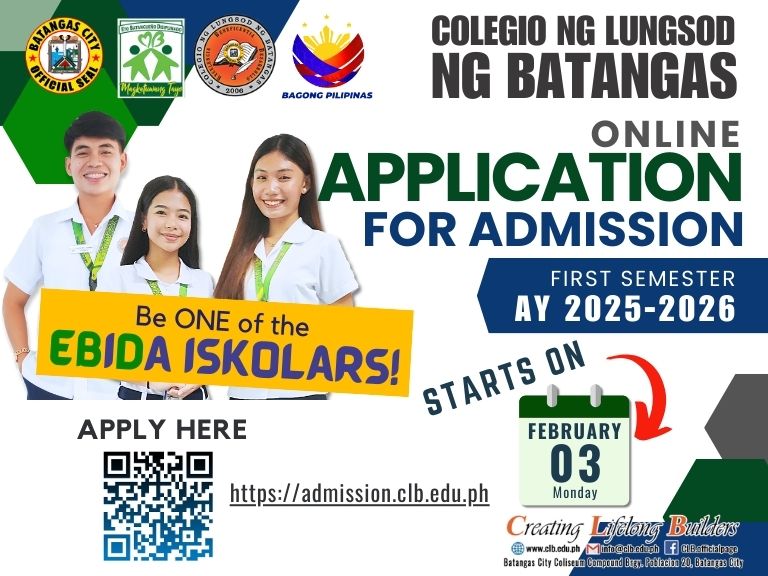 CLB Online Application for 1st Semester AY 2025-2026