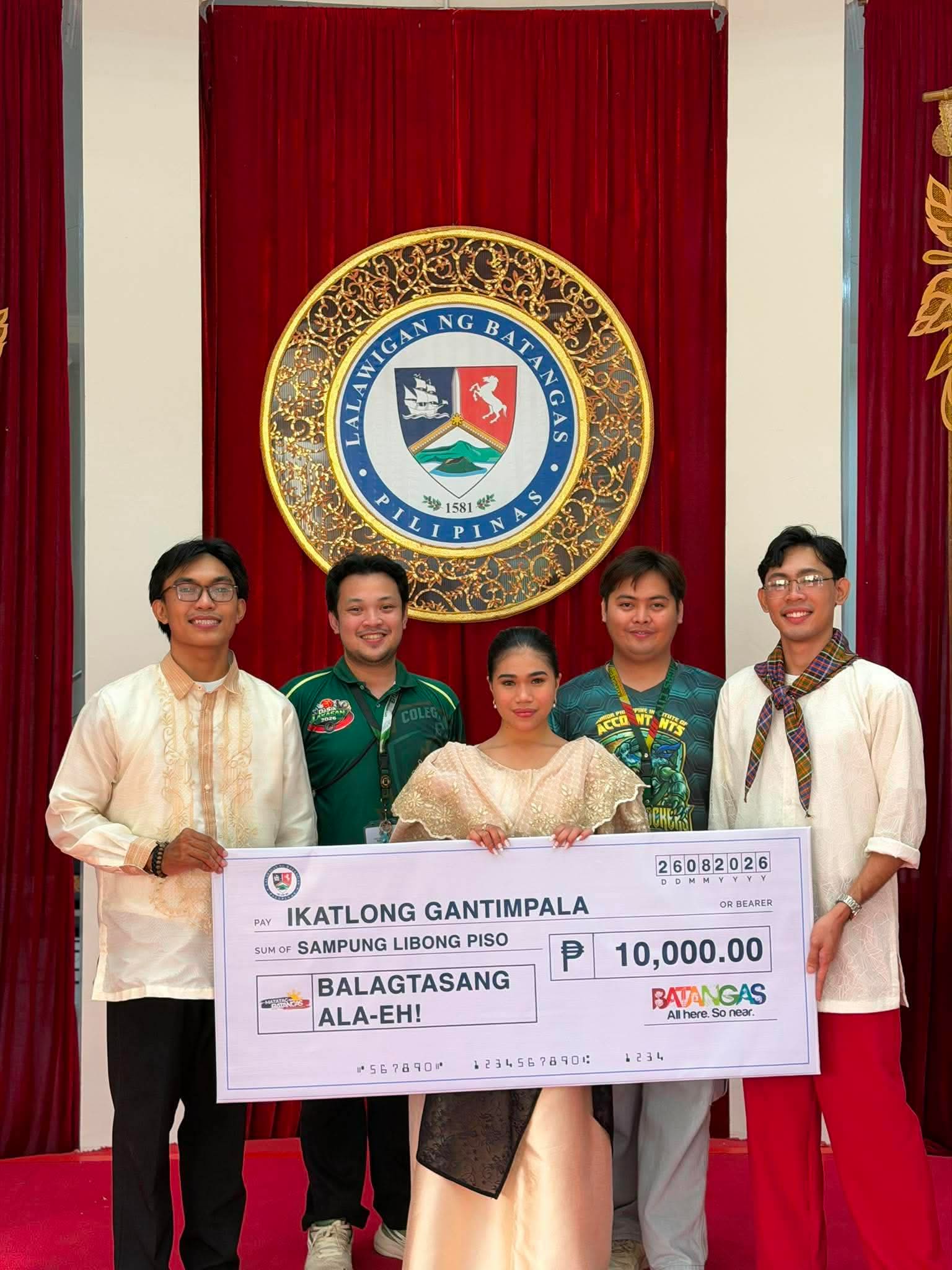 Verses place CLB CAA trio third in provincial 'Balagtasang Ala-Eh!'